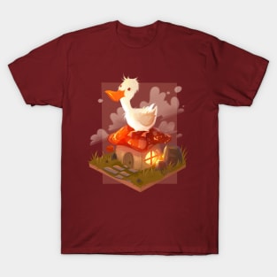 Duck Mushroom Cottage T-Shirt